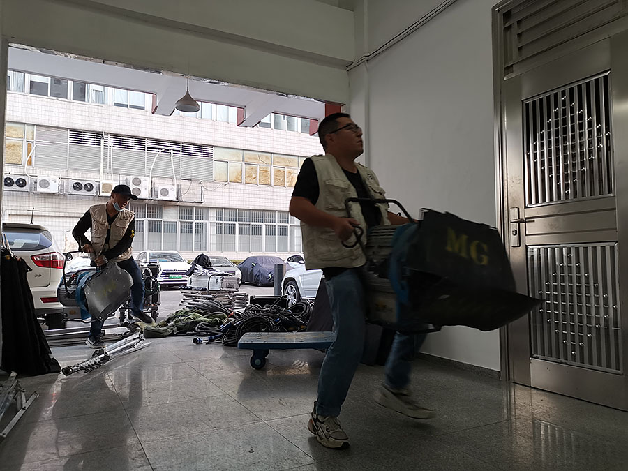 黑眼睛廣告為泰樂康科技拍攝產(chǎn)品短視頻現(xiàn)場(chǎng)