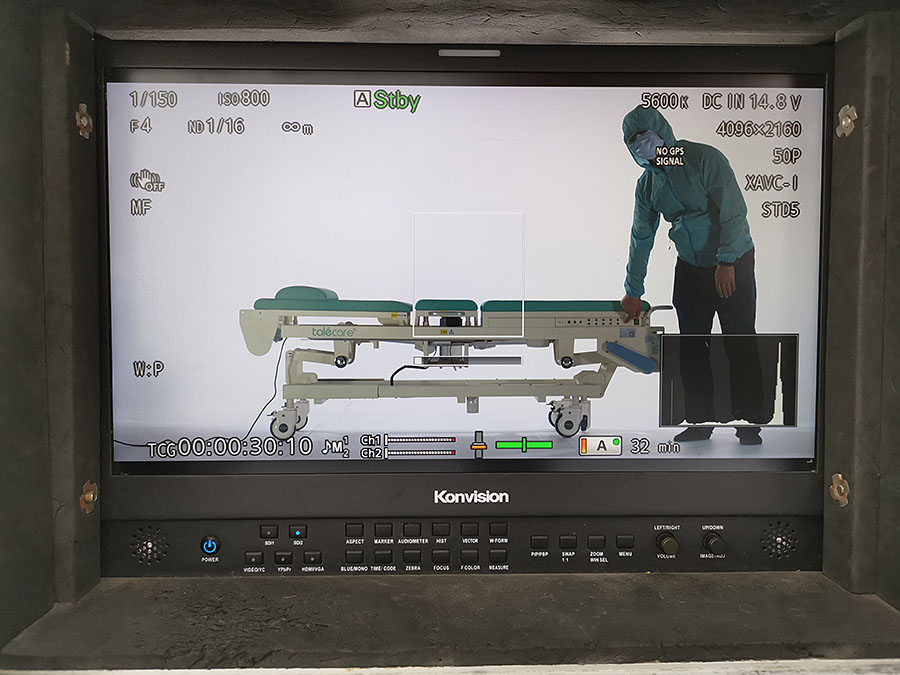 黑眼睛廣告為泰樂康科技拍攝產(chǎn)品短視頻現(xiàn)場(chǎng)